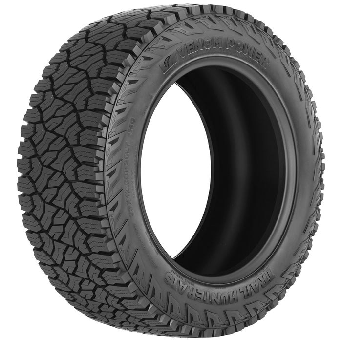 LT265/70R17 Venom Power Trail Hunter ATS 123/120S LRE Black Wall Tire