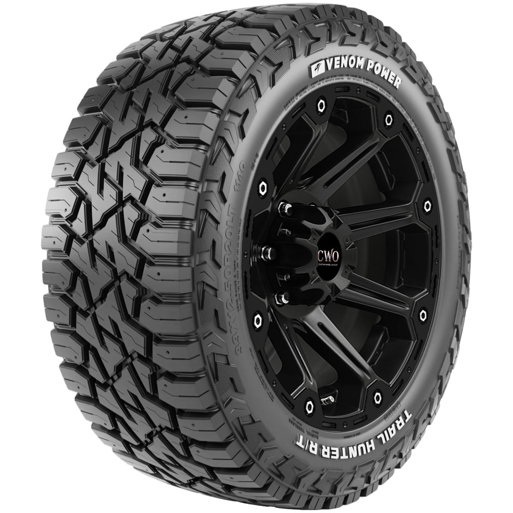 LT285/70R17 Venom Power Trail Hunter R/T 126/123Q LRE White Letter