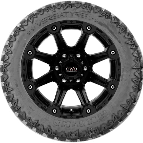 (QTY 4) 33/13.5R24 Versatyre MXT HD 109Q Load E Black Wall Tires
