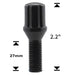 Vision Spline Conical Lug Bolt Lug Bolt 1807SPBK