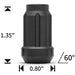 Vision Spline Conical Lug Nut 3806B