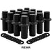 Vision Shank Dually Lug Nut-Rear 9516BR