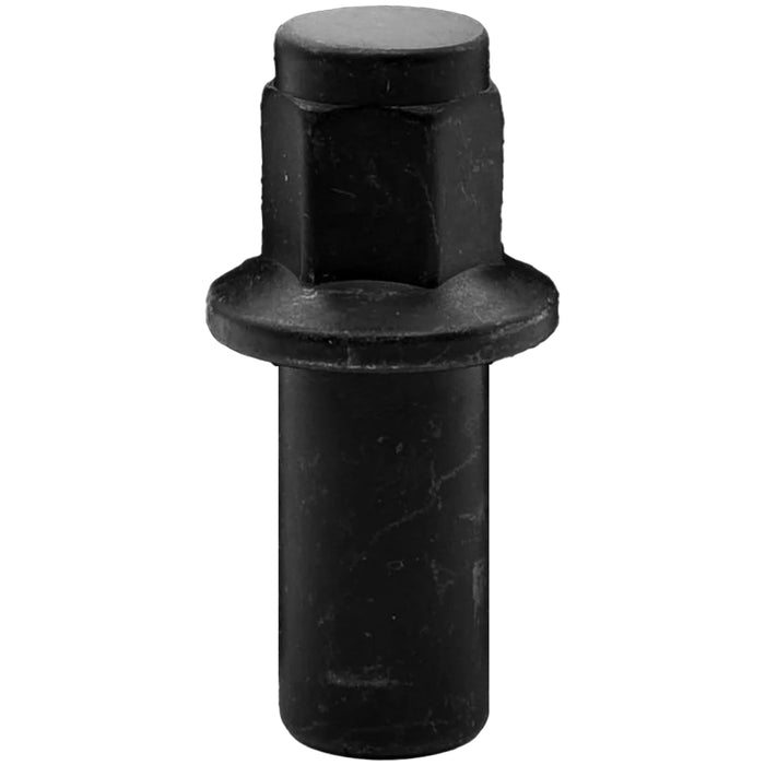 Set of 32-M14x2.00 Black Shank Dually Lug Nuts With Washers