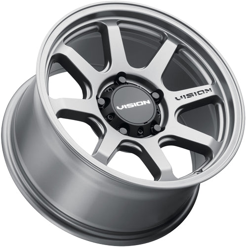 Vision 351 Flow 20x9 8x6.5" +12mm Gunmetal Wheel Rim 20" Inch