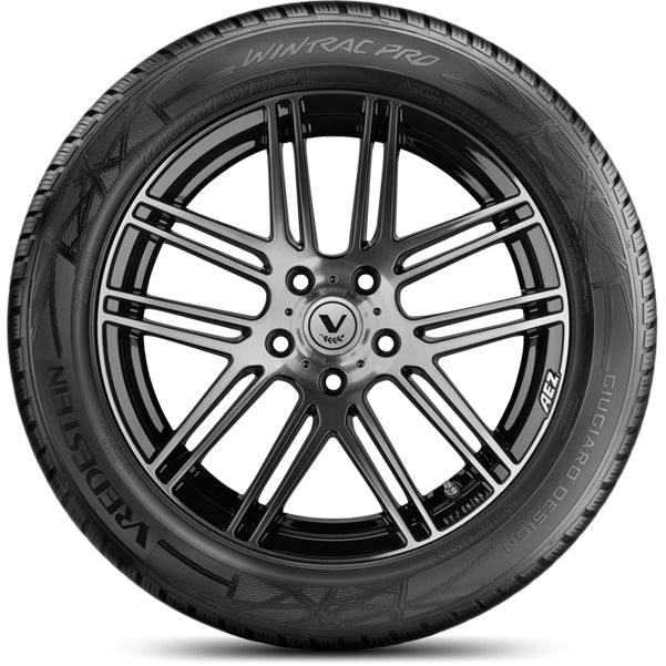 (QTY 4) 285/45R19 Vredestein Wintrac Pro 111V XL Black Wall Tires