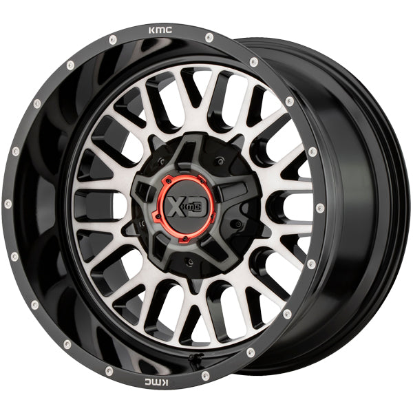 XD Series XD842 Snare 20x10 5x5"/5x5.5" -18mm Black/Gray Wheel Rim 20" Inch