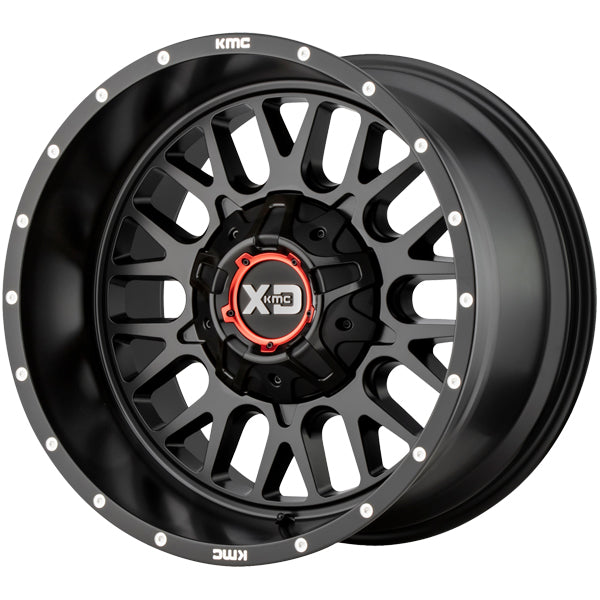 XD Series XD842 Snare 20x10 6x135/6x5.5" -18mm Satin Black Wheel Rim 20" Inch