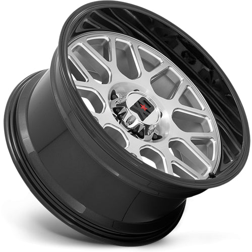 XD Series XD849 Grenade 2 22x10 5x5" -18mm Black/Milled Wheel Rim 22" Inch