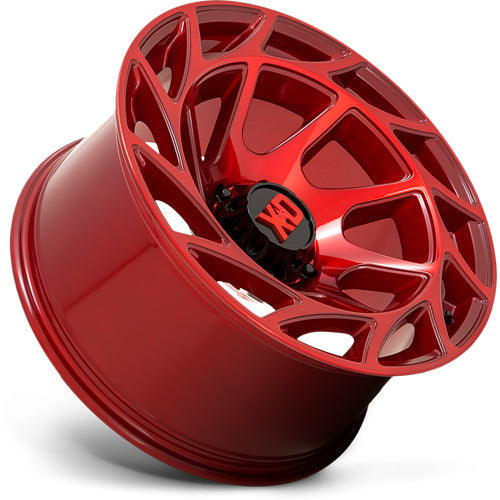 XD Series XD860 Onslaught 22x12 5x5" -44mm Candy Red Wheel Rim 22" Inch