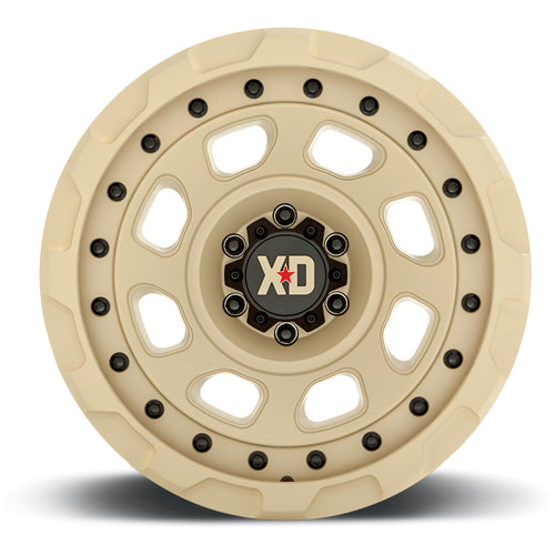 XD Series XD861 Storm 20x9 5x5" +0mm Desert Sand Wheel Rim 20" Inch