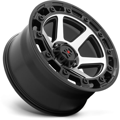 XD Series XD862 Raid 20x10 5x5" -18mm Black/Machined Wheel Rim 20" Inch