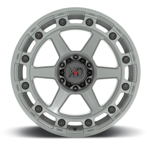 XD Series XD862 Raid 20x10 5x5" -18mm Cement Wheel Rim 20" Inch