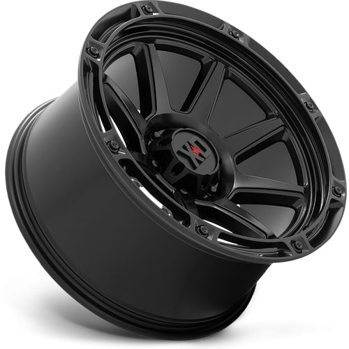 (Set of 4) XD Series XD863 20x10 8x6.5" -18mm Satin Black Wheels Rims 20" Inch