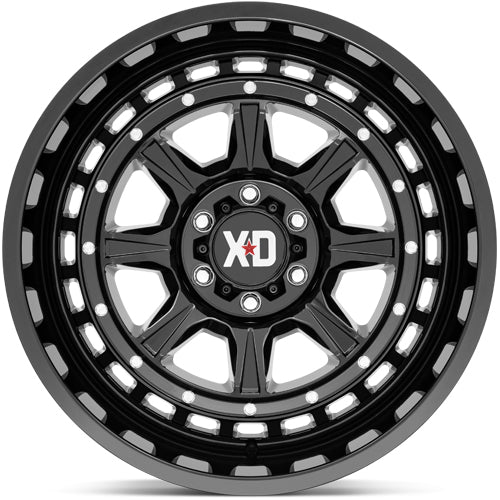 XD Series XD866 Outlander 22x10 8x170 -18mm Gloss Black Wheel Rim 22" Inch
