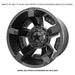 XD Series Center Star Emblem XD775STARB