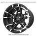 XD Series Center Star Emblem XD775STARC