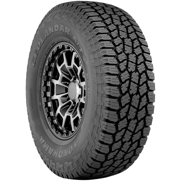 LT245/70R17 Yokohama Geolandar A/T4 119/116S LRE Black Wall Tire