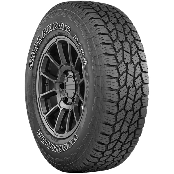 LT275/70R17 Yokohama Geolandar A/T4 124/121S LRE White Letter Tire